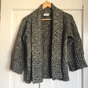 Soft wool cropped cardigan from Loft